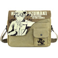 Roffatide Anime Messenger Bag Small Crossbody Bag Canvas Shoulder Bag Satchel