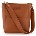 Wrangler Large Crossbody Bags for Women Bucket Bags with Extra Guitar Strap