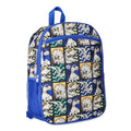 Wonder Nation 16" Backpack, Dino Comic Reflex Blue