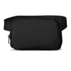 iFLY Travel Belt/Sling Bag with Adjustable Shoulder or Waist Strap, Black